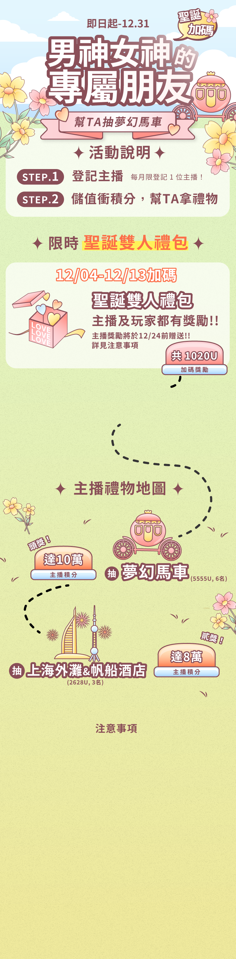 【星光直播】男神女神的專屬朋友，登記主播即可將積分贈送給支持的主播，達標還能參加抽獎！